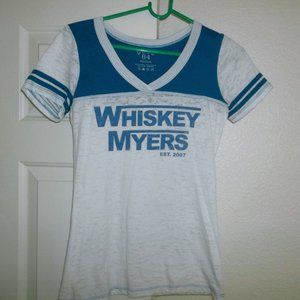 Very Rare WHISKEY MYERS Womens Concert Tour Tee